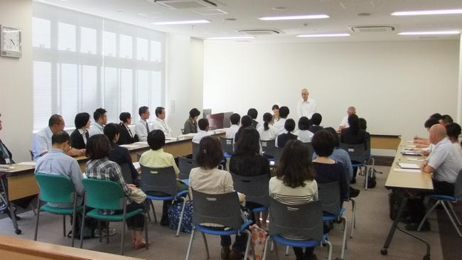 （写真）平成26年度猪名川町中学生国際交流推進事業結団式
