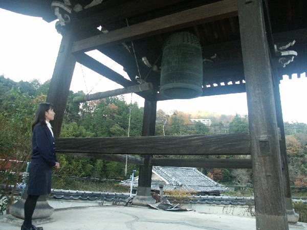 （写真）大井晩鐘とうたわれた東光寺の鐘