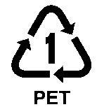 （イラスト）リサイクルできるペットボトルのマーク