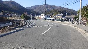 出合橋補修完了写真