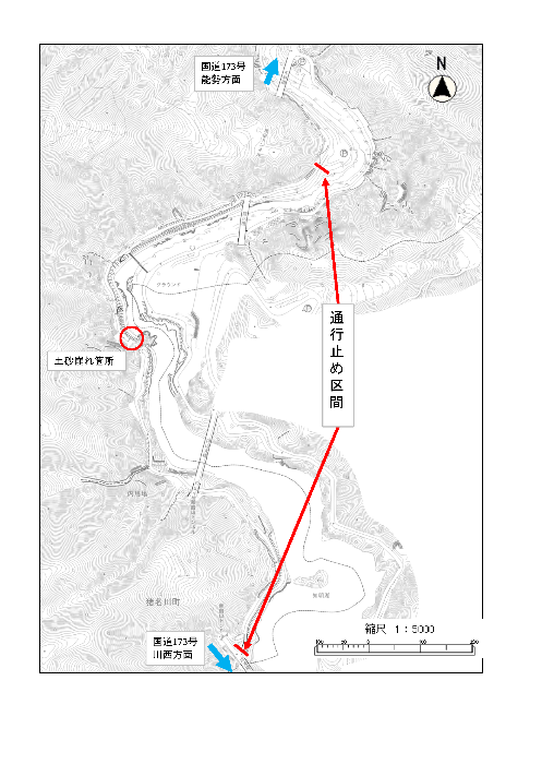 内馬場1号線位置図