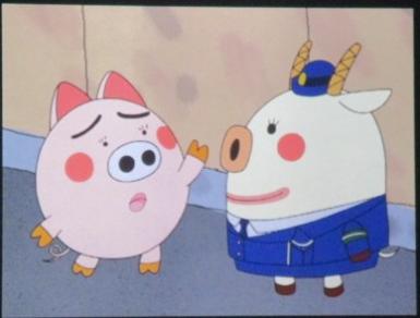 DVD「まめうしくんの交通安全」を観ました。