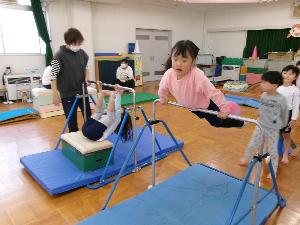 運動遊び指導の様子