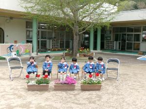 入園式の様子
