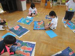 5歳児の制作