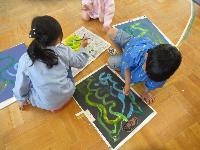 あさがおの絵画２