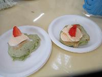よもぎのパンケーキ