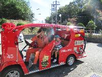 ミニ消防車乗車