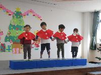 お楽しみ会予行演習３歳児