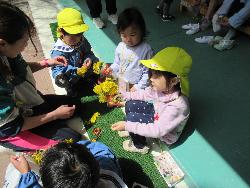花束づくり